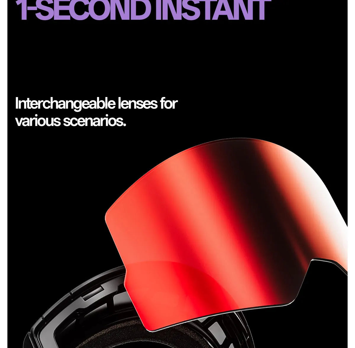 Masque de Ski Photochromique