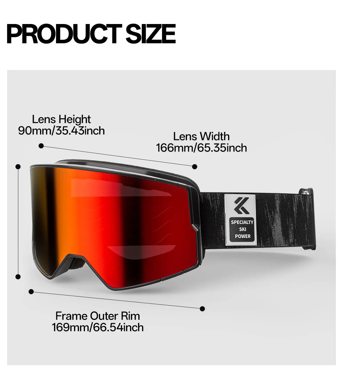 Masque de Ski Photochromique