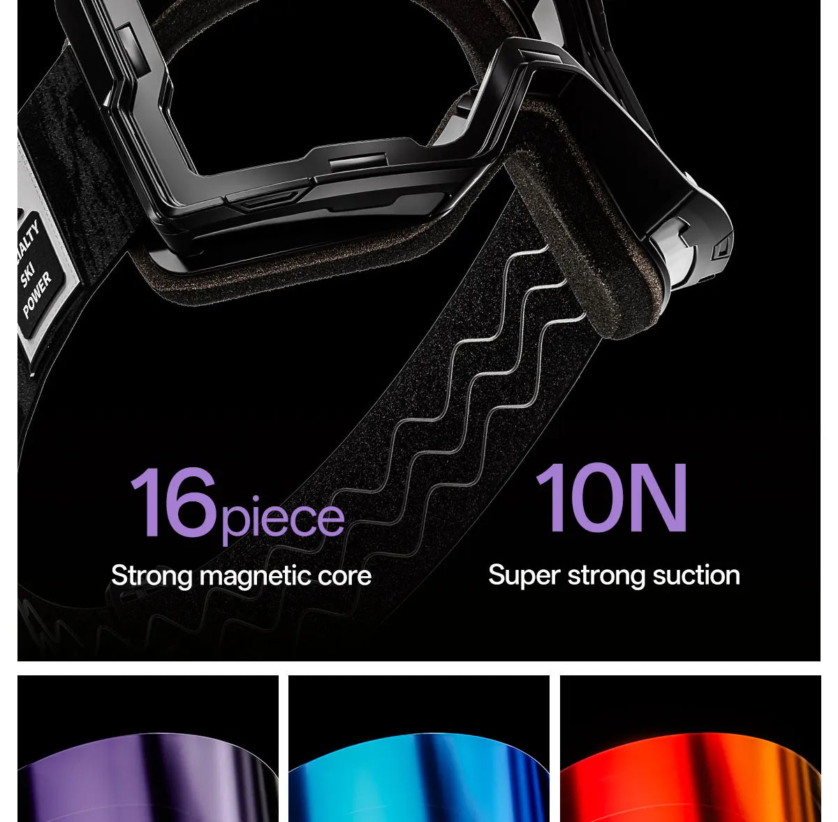 Masque de Ski Photochromique